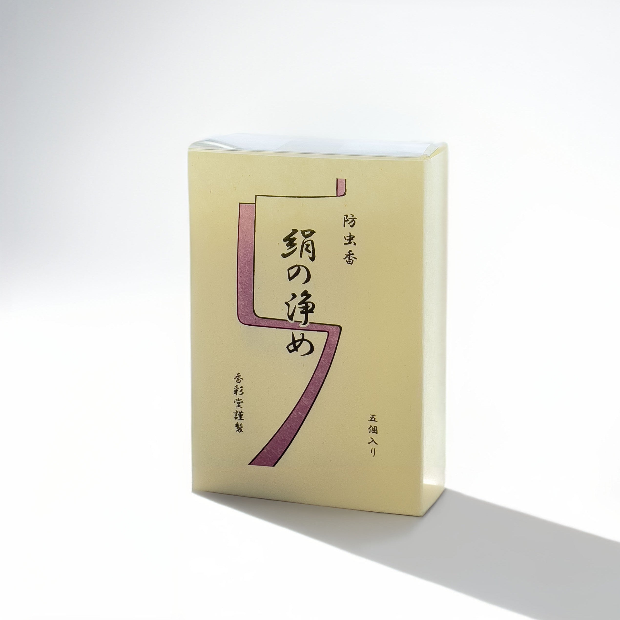 Kousaido Insect Repellent 天然防蟲香 (絹の清め) - 絲柔淨化(5入)