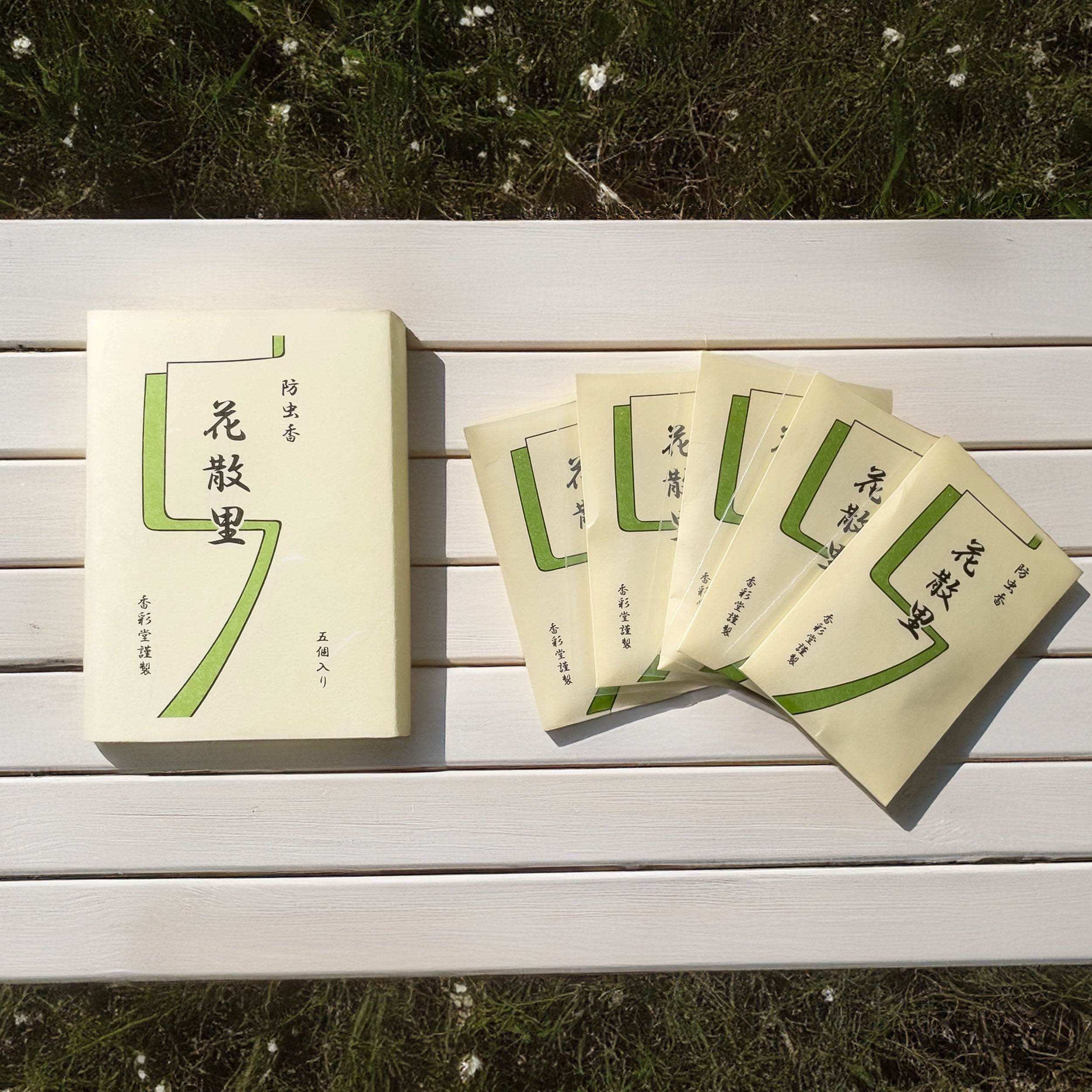 Kousaido Insect Repellent 天然防蟲香 (花散里) / 清爽柑橘香(5入)