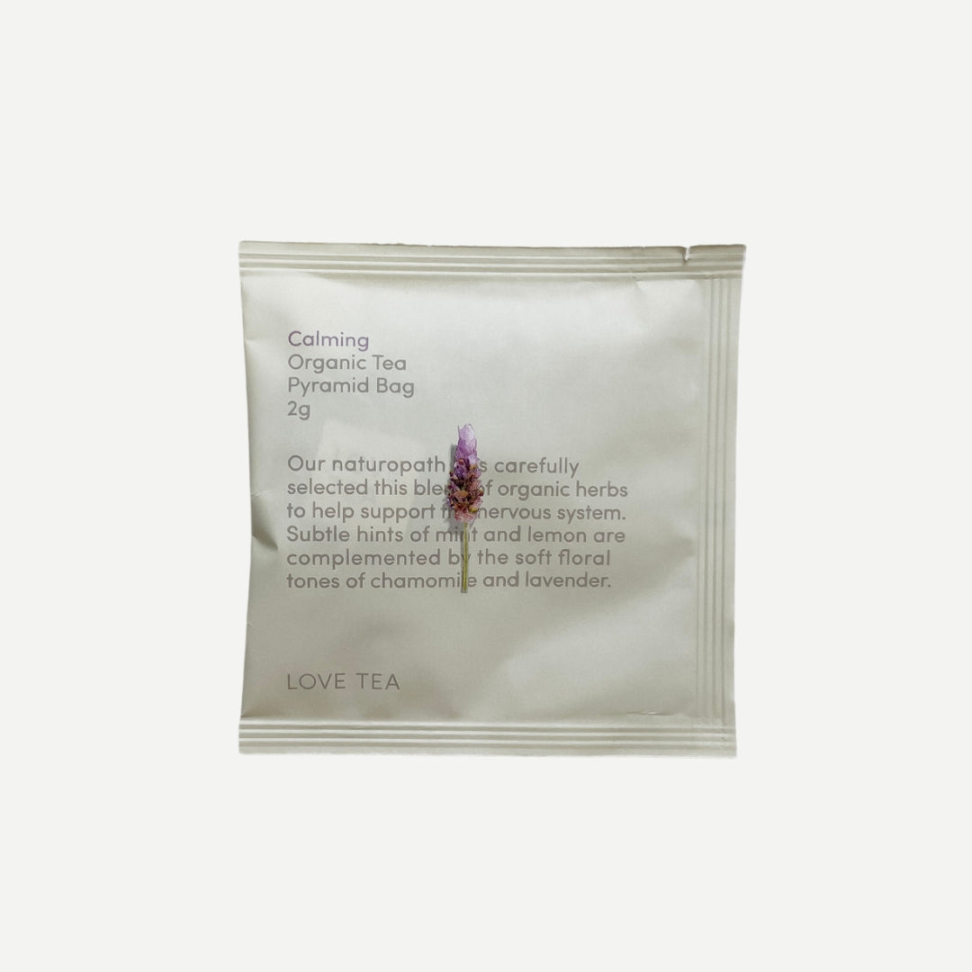 Love Tea - Calming Tea Sachet 放鬆紓壓茶 (1 Pyramid Bag) 體驗裝 – Sik Fu Kap 息呼吸