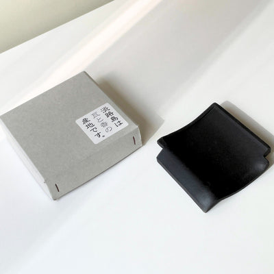 Awaji Kawara Tiles Incense Holder 淡路瓦線香座 (Black 瓦黑)