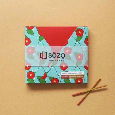 SOZO® TIMER Incense 香薰計時線香「三大香木 (Three Major Fragrant Trees)」