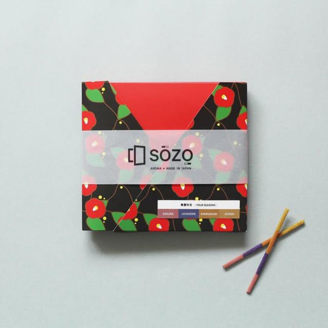 SOZO® TIMER Incense 香薰計時線香「春夏秋冬 (Four Seasons)」