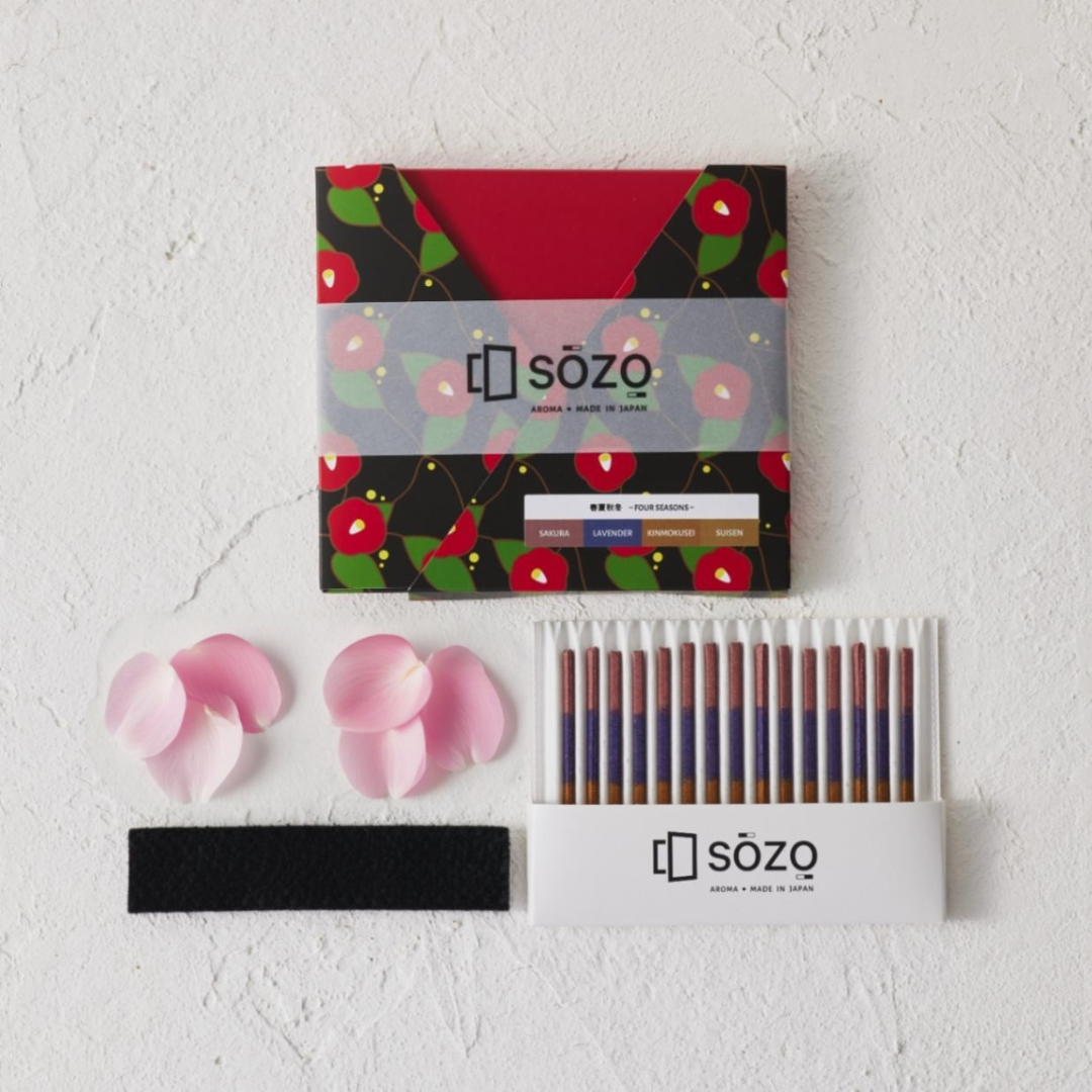 SOZO® TIMER Incense 香薰計時線香「春夏秋冬 (Four Seasons)」