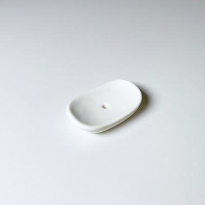 White Ceramic Incense Stand 極簡白瓷線香香立